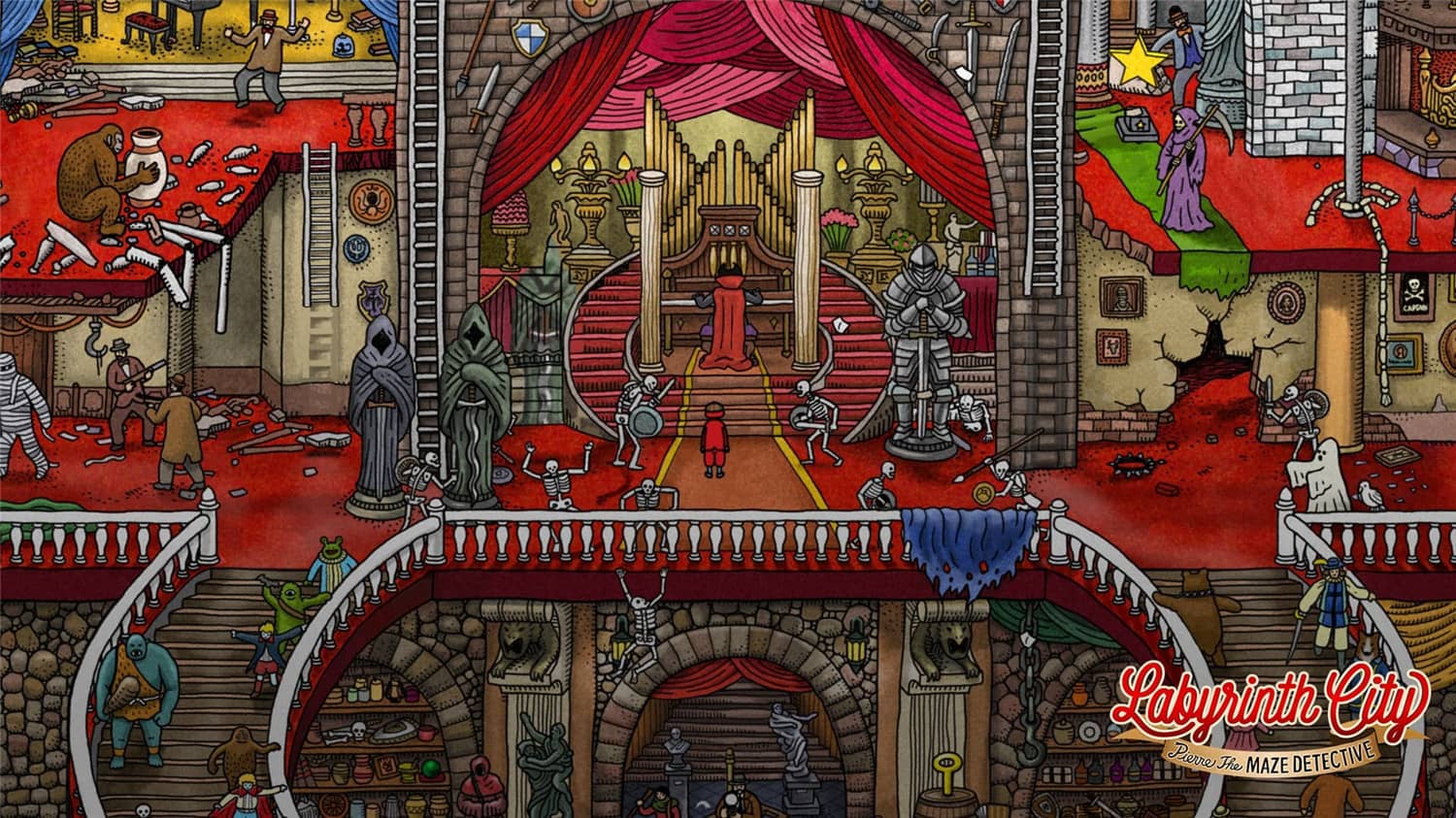 迷宫大侦探/Labyrinth City: Pierre the Maze Detective插图9