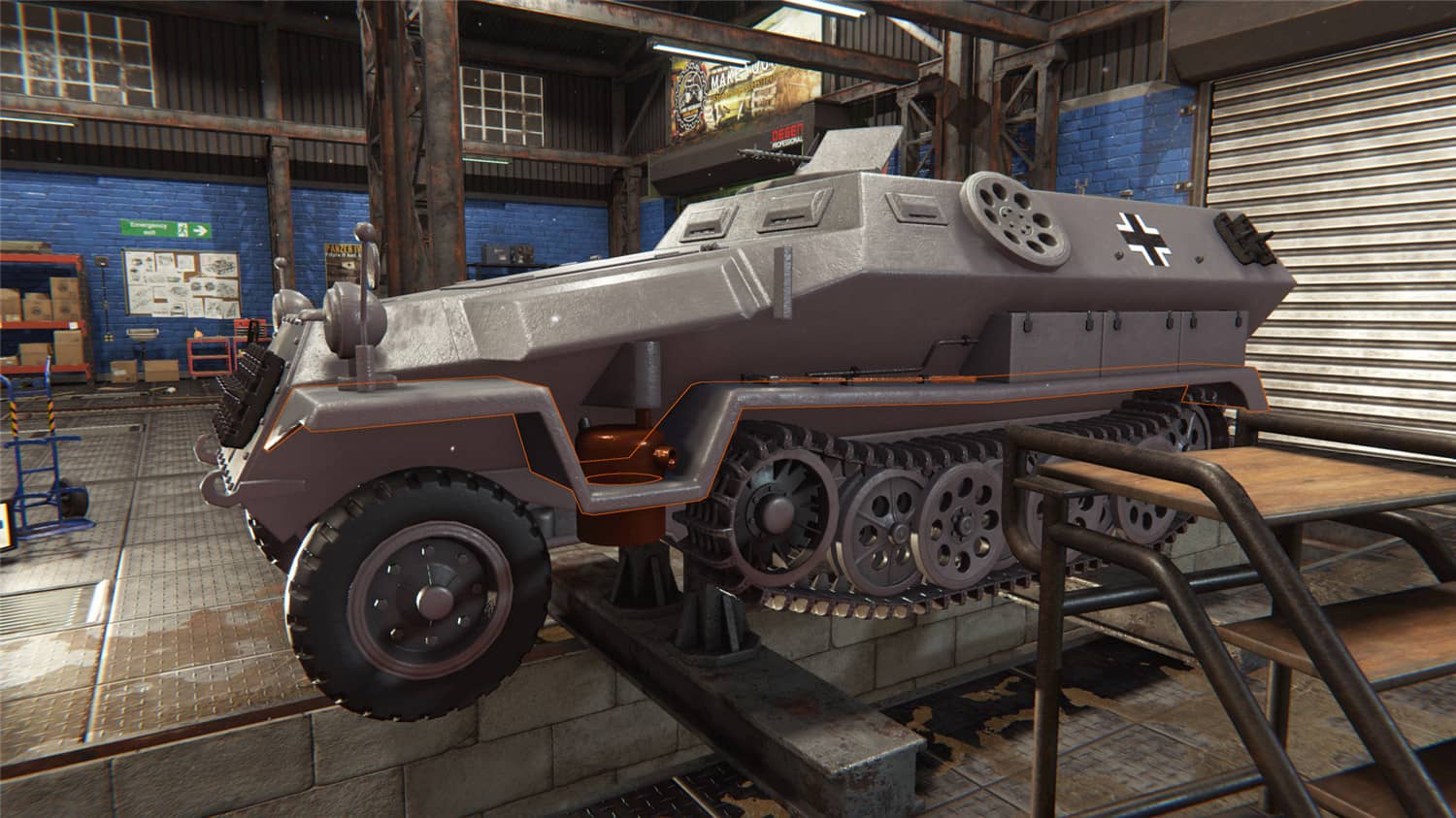 坦克维修模拟/坦克修理模拟/Tank Mechanic Simulator插图3