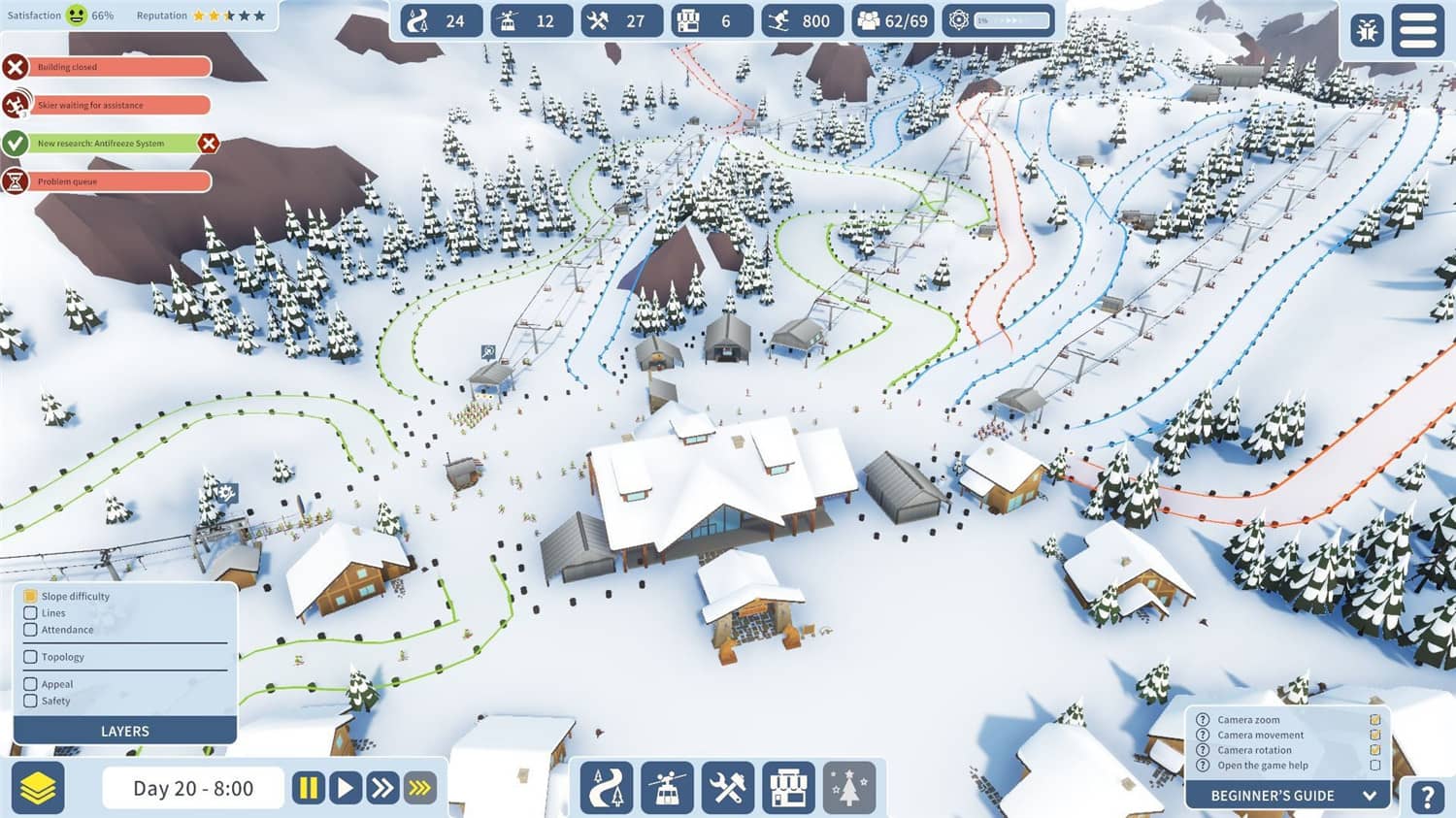 雪场大亨/Snowtopia: Ski Resort Builder【v1.0.1|容量279MB|官方简体中文】